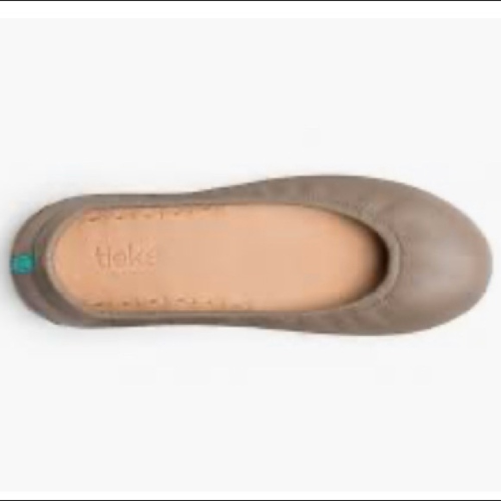 *Like New* Tieks Taupe Ballet Flats and Bag